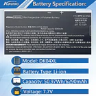 Batería de Repuesto JPFMR para HP Chromebook x360 13c Series Enterprise Elite C1030 Series HSTNN-DB9W - AURUNHO 2