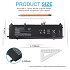 Batería de Repuesto BN06XL para HP Spectre X360 Convertible 15-EB 15T-EB 15-eb0xxx 15-eb1xxx 15-eb0053dx 15-eb0043dx 3