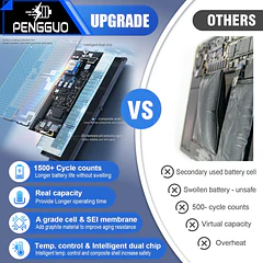 Batería de Repuesto F62G0 para Dell Inspiron 13 7000 7373 7386 7370 2 in 1 - pengguo