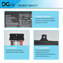 Batería de Repuesto L14L4P24 para Lenovo Yoga 4 Pro(YOGA900) Yoga 3 Pro Yoga 900-13ISK 900-IFI - DGTEC