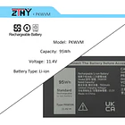 Batería de Repuesto 4GVMP para Dell Precision 7550 7560 7750 7760 - ZTHY 3