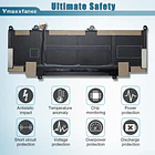 Batería de Repuesto RR04XL para HP Spectre X360 13 13-AW 13-AW0900 13-AW0000 13-AW0001LA 13-AW0023DX 13-AW0200ND - Vmaxxfanee 4