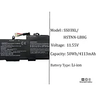 Batería de Repuesto SS03XL para Hp EliteBook 730 735 740 745 755 830 840 846 - Hubei 3