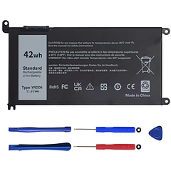 Batería de Repuesto YRDD6 para Dell inspiron 15 3583 3593 3582 3584 3501, inspiron 15 - HUAZHEN