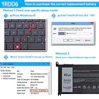 Batería de Repuesto YRDD6 para Dell inspiron 15 3583 3593 3582 3584 3501, inspiron 15 - HUAZHEN 2