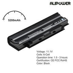 Batería de Repuesto 4010 para Compatible dell Inspiron 3520 15R N5010 N5110 N5030 N5040 N5050 - ALIPOWER