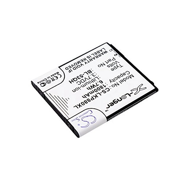 Batería de Repuesto para L/G LGMS870, MS870, 4G PN EAC61878605, BL-53QH - XSPLENDOR XSP 2