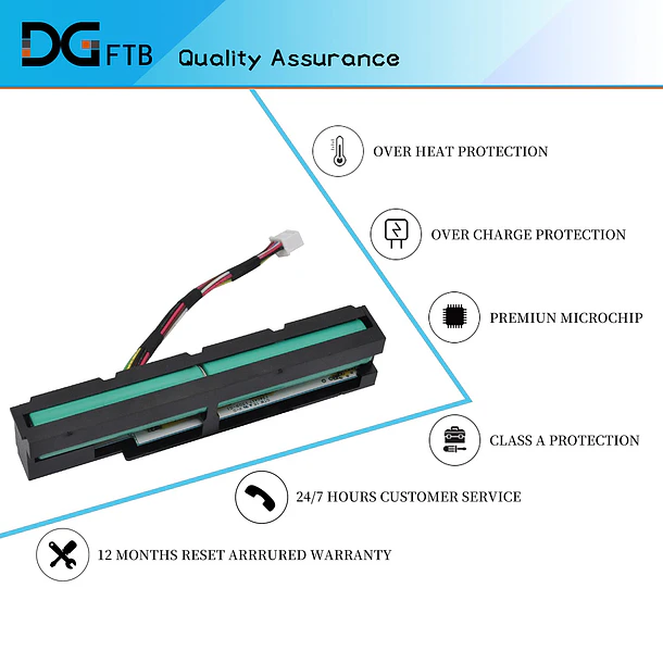 Batería de Repuesto C41N2303 para HP Smart Array P840AR P440AR P840 P440 Controller Smart Storage 6