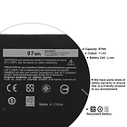 Batería de Repuesto 6GTPY para Dell XPS 15 9550 9560 9570 7590(2019 Model) P56F001 P56F002 - Hubei 4