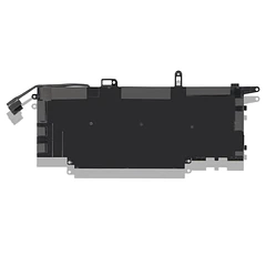 Batería de Repuesto PK03XL para Dell Latitude 7400 2-in-1 Latitude 9410 2-in-1 Series(7.6V 52Wh) - HBFVG