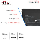 Batería de Repuesto NB116 para Lenovo IdeaPad 100S-11IBY 80R2 100S-80 R2 100S 80R2002HGE 80R2002JGE 80R2002KGE - RDSJ 2