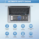 Batería de Repuesto DXGH8 para Dell XPS 13 9370 9380 I nspiron 13 7390 2-in-1 - COWOOGMZ 5