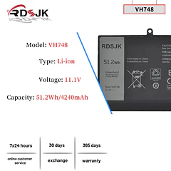 Batería de Repuesto VS03XL para Dell Inspiron 14 5439 Vostro 5460 5470 5560 Series Ins14zD-3526 - RDSJ