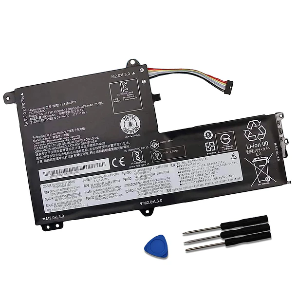 Batería de Repuesto L14M2P21 para Lenovo IdeaPad 330S-14AST 330S-14IKB 330S-15ARR 330S-15AST 330S-15IKB Series L14L2P21 5B10Q39203 - Lcenerga 1