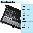 Batería de Repuesto L14M2P21 para Lenovo IdeaPad 330S-14AST 330S-14IKB 330S-15ARR 330S-15AST 330S-15IKB Series L14L2P21 5B10Q39203 - Lcenerga 3