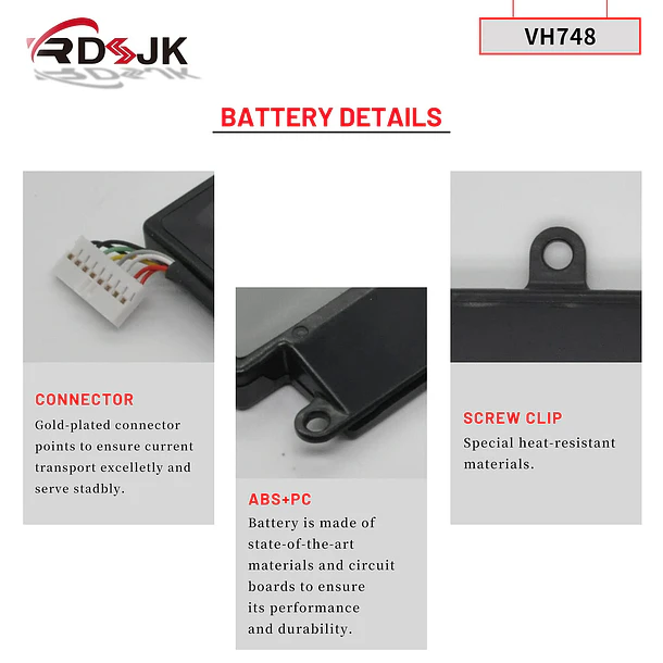 Batería de Repuesto VS03XL para Dell Inspiron 14 5439 Vostro 5460 5470 5560 Series Ins14zD-3526 - RDSJ 5