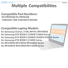 Batería de Repuesto JPFMR para Samsung 5 Series 510R NP470 NP470R5E ATIV Book NP370R4E NP370R5E - GBNENGTD 5