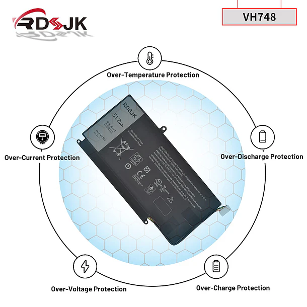 Batería de Repuesto VS03XL para Dell Inspiron 14 5439 Vostro 5460 5470 5560 Series Ins14zD-3526 - RDSJ 6
