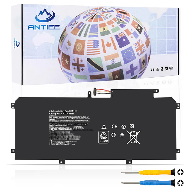 Batería de Repuesto C31N1411 para ASUS ZenBook UX305/UX305F/FA Series - ANTIEE 1