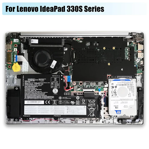 Batería de Repuesto L14M2P21 para Lenovo IdeaPad 330S-14AST 330S-14IKB 330S-15ARR 330S-15AST 330S-15IKB Series L14L2P21 5B10Q39203 - Lcenerga 5