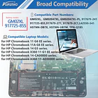Batería de Repuesto para HP Chromebook 14 G5 G6 Chromebook X360 11 G1 G6 - AURUNHO 4