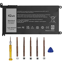 Batería de Repuesto WDX0R para Dell Inspiron 15 7579 7569 7560 7570 5578 5570 5775 - Bituoer