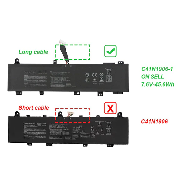 Batería de Repuesto C41N1906-1 para ASUS TUF Gaming A15 FA506/F15 FX506/A17 FA706 3