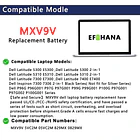 Batería de Repuesto MXV9V para Dell Latitude 5300 5310 7300 7400 Latitude 5300/5310 2-in-1 Inspiron - SIMPLO TECHNOLOGY CO LTD 3
