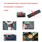 Batería CMOS RTC de Repuesto para HP EliteBook 8440P 8540P 8540W 8560P 8560w CMOS Bios RTC - DBTLAP 3
