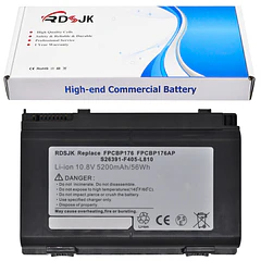 Batería de Repuesto FPCBP176 para Fujitsu LifeBook A1220 A6210 A6220 A6230 AH550 E780 E8410 E8420