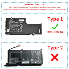 Batería de Repuesto PG03XL para HP Spectre X360 15-AP012DX 15-AP 15-AP000 AP000NA AP000NF AP000NX AP001NF - DGTEC
