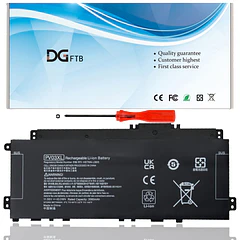 Batería de Repuesto DN04XL para HP Pavilion x360 13-BB 14-DV 14M-DW 14-DK 15-EH 15-EH0000 14-dw0xxx - DGFTB