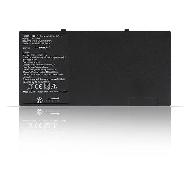 Batería de Repuesto BP3S1P2160-S para Getac F110 Tablet G8M3X2 441857100001 P/N:24285710000 - LUSONBAY 1