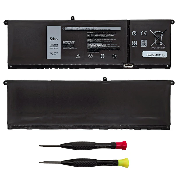 Batería de Repuesto V6W33 para Dell Inspiron 15 3511 3520 3530 5510 5410 5420 5430 - WWGTMC 1