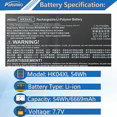 Batería de Repuesto JPFMR para HP EliteBook x360 1030 G7 G8 EliteBook x360 1040 G7 - AURUNHO
