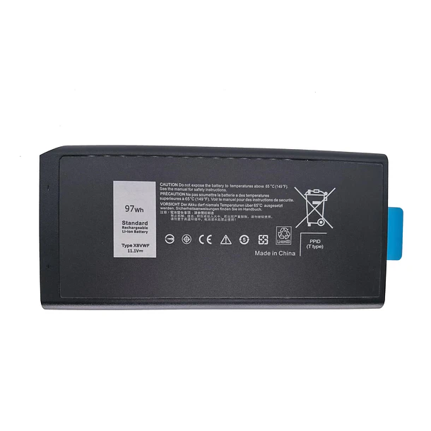 Batería de Repuesto X8VWF para Dell Latitude 14 Rugged Extreme 5404 5414 7404 7414 Latitude - Batterymarket 1