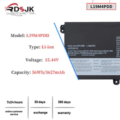 Batería de Repuesto L13M4P71 para Lenovo ThinkBook 13S G2 ARE G3 ACN ThinkBook 13S G2