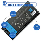Batería de Repuesto FV993 para Dell Precision M4600 M4700 M4800 M6600 M6700 M6800 Laptop Battery - Dentsing 5