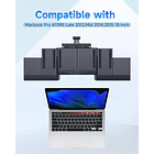 Batería de Repuesto A1494/A1618 para MacBook Pro A1398, 15-Inch, 2013-2015 - GingePro 2