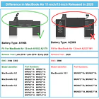 Batería de Repuesto A1965 para MacBook Air 13 inch A1932 A2179 - JGTM 3