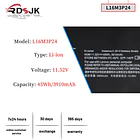 Batería de Repuesto L16M3P24 para Lenovo Ideapad Xiaoxin 700 700-15ISK 700-17ISK R720 Y700-14ISK Legion Y520-15IKB - RDSJ 2