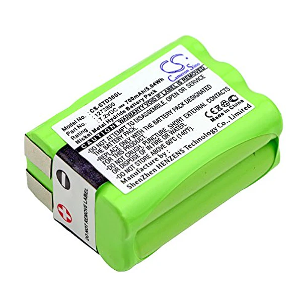 Batería de Repuesto para Tri-Tronics Classic 70 G3, Pro G3 handheld transmitters, Trashbreaker G3, - XSP 1