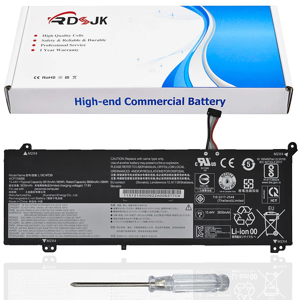 Batería de Repuesto B31N1535 para Lenovo ThinkBook 14s Yoga ITL ThinkBook 14 2021 G2 ITL 1