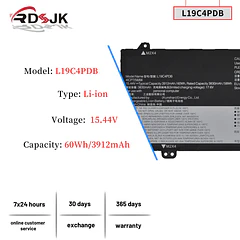Batería de Repuesto B31N1535 para Lenovo ThinkBook 14s Yoga ITL ThinkBook 14 2021 G2 ITL