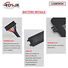 Batería de Repuesto L16M3P24 para Lenovo Ideapad Xiaoxin 700 700-15ISK 700-17ISK R720 Y700-14ISK Legion Y520-15IKB - RDSJ 5