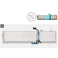 Cable de Alimentación de Repuesto 0GHPF7 para Dell Precision 7670 7680 7770 - Deal4GO