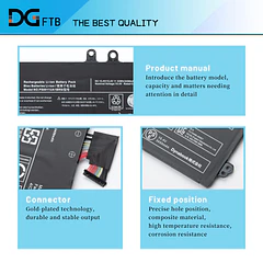 Batería de Repuesto NV-4774126-2S para Toshiba Dynabook Portege X30L-J PCR10A-009003 PCR10L-13L011 PCR10T-04N00X PCR12U Series 4ICP5/63/71 - DGFTB