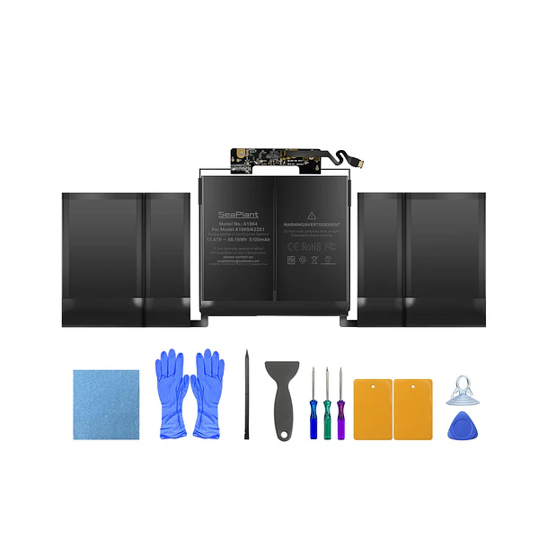 Batería de Repuesto A1964 para MacBook Pro A2251, 13-Inch, 2020 - SeaPlant 1