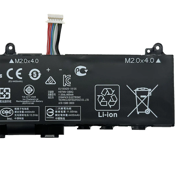 Batería de Repuesto CC03XL para diversos equipos compatibles según modelo CC03XL - EPYOBW 4