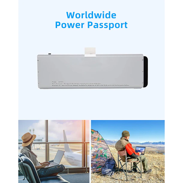 Batería de Repuesto GK5KY para MacBook Pro 15
